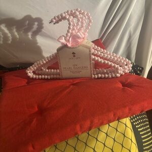 Jack & Linn Pink Pearl Hangers